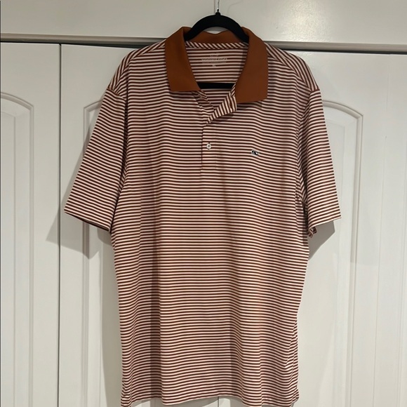Vineyard Vines Other - Vineyard Vines men’s XL brown, and cream striped polo.‎ Like new